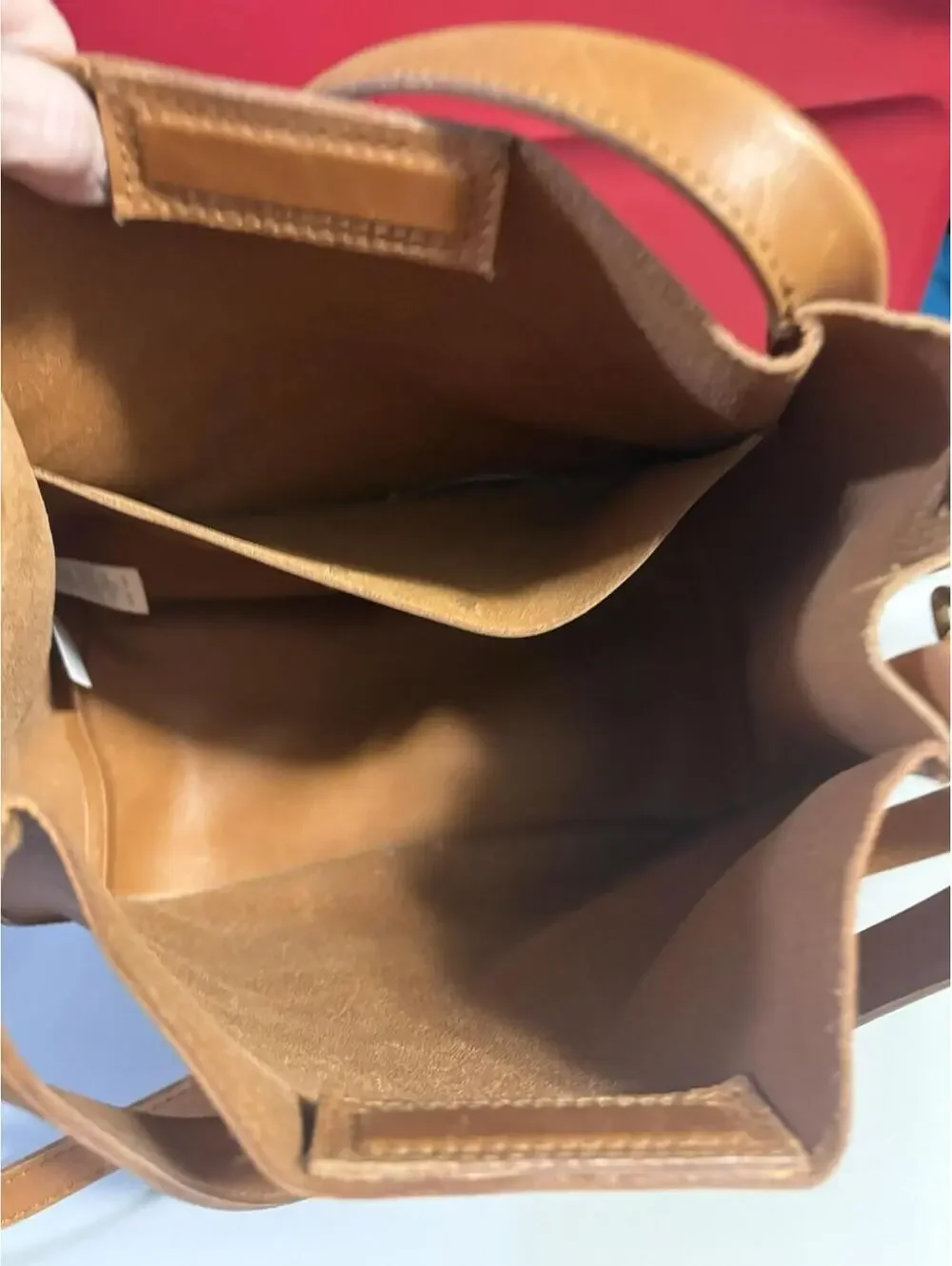 Madewell X5803 Burnished Caramel Leather the Sydney Crossbody Bag - Picture 9 of 16